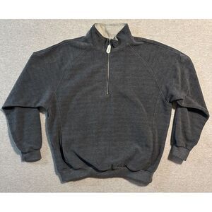 Straight Down Sweater Mens Extra Large Gray Long Sleeve Golf Boulder Pointe Golf